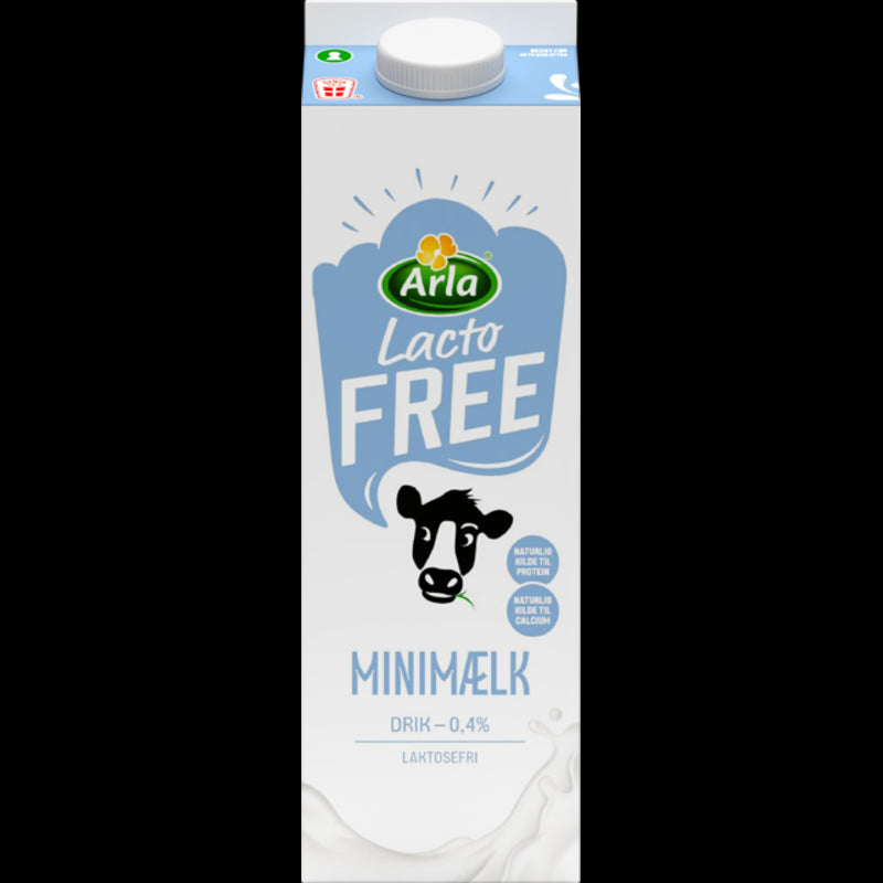 Laktosefri minimælk 1/1 0,5%