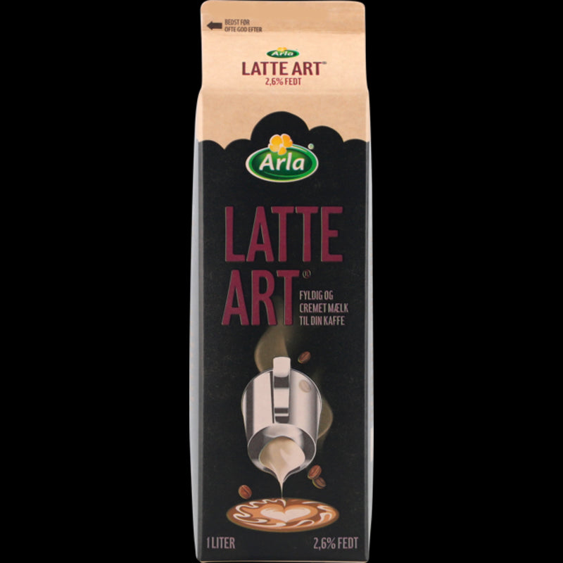Latte Art Baristamælk 2,6%