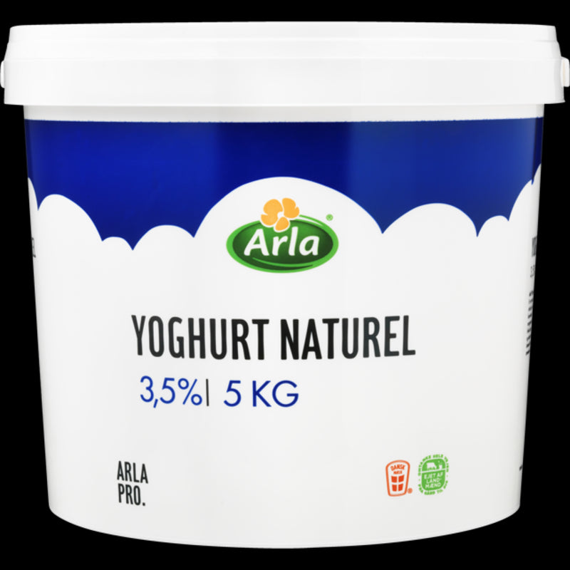 Yoghurt naturel i sp 3,5% 5 ltr.