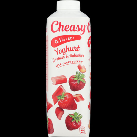 Cheasy Jordbær/rababer
