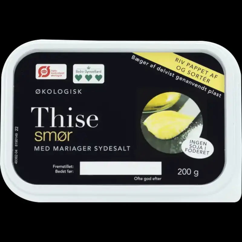 Øko Thise Smør m/sydesalt